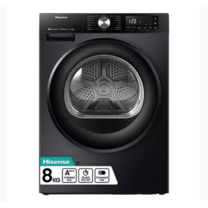 3S Series Wifi-Enabled 8Kg Heat Pump Tumble Dryer - Black