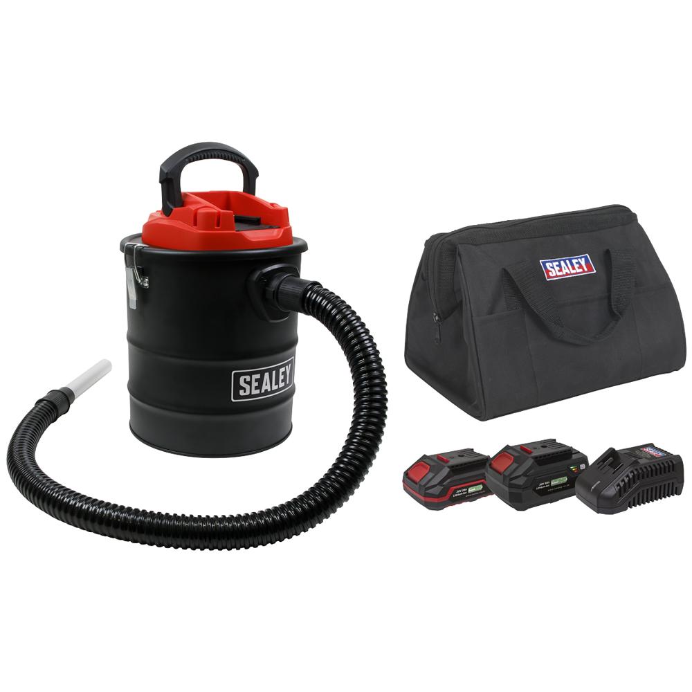 Sealey CP20VAV 20v Cordless Ash Vacuum Cleaner 15L