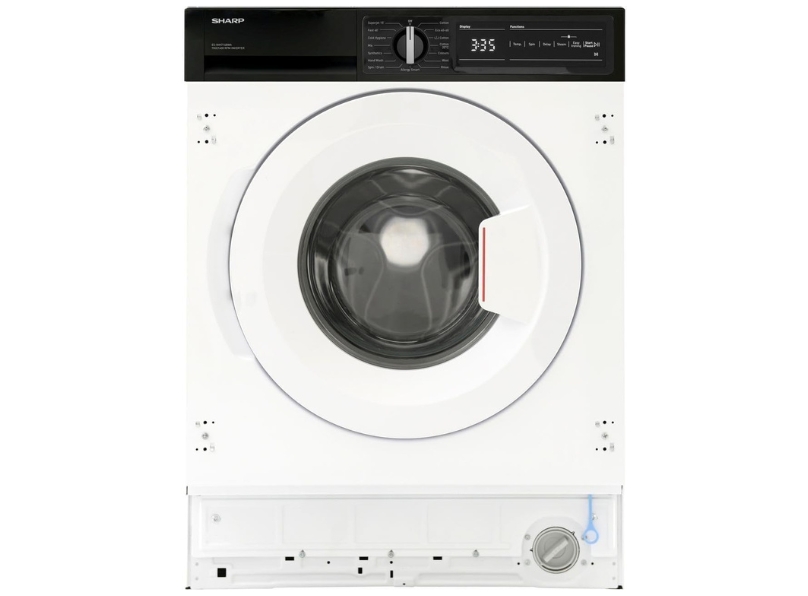Sharp ES-NIH714BWA-EN Integrated 7kg 1400rpm Washing Machine