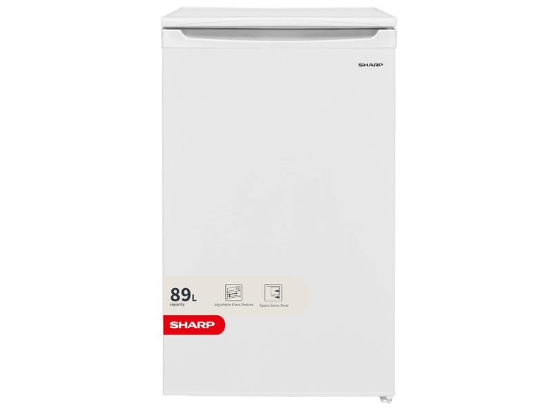 Sharp SJ-UE080M4W-EN Undercounter Fridge with IceBox