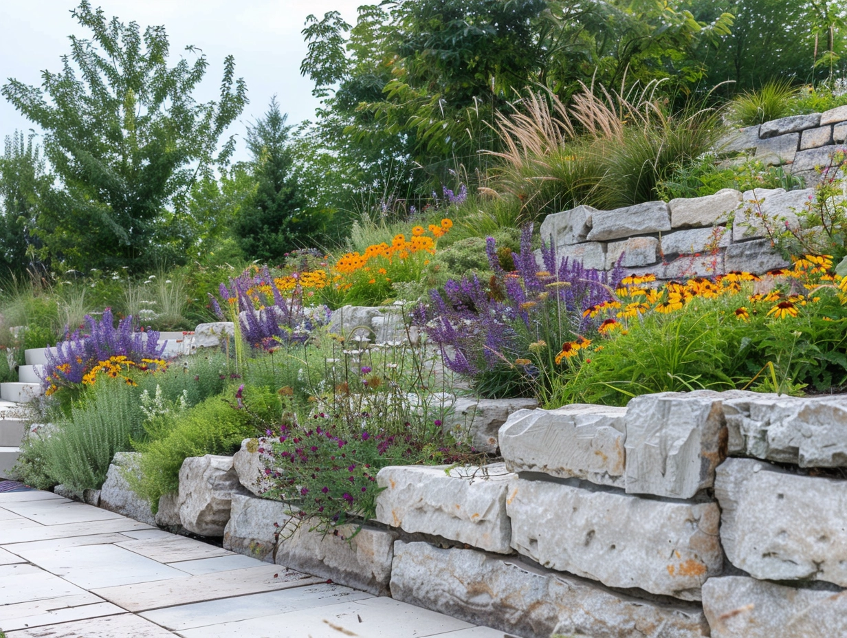 Natural Stone Landscaping 5 | Stone Walling